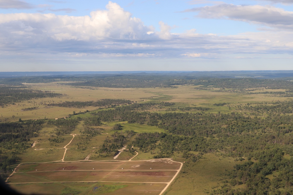 Aerial Views of Fort McCoy Training Areas — August 2020