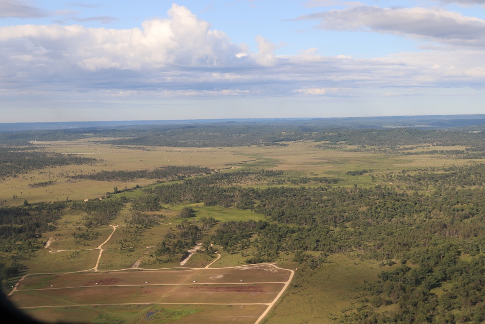 Aerial Views of Fort McCoy Training Areas — August 2020