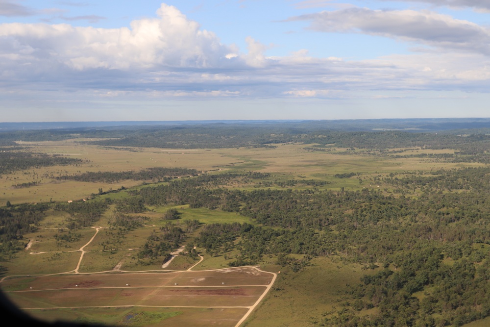 Aerial Views of Fort McCoy Training Areas — August 2020