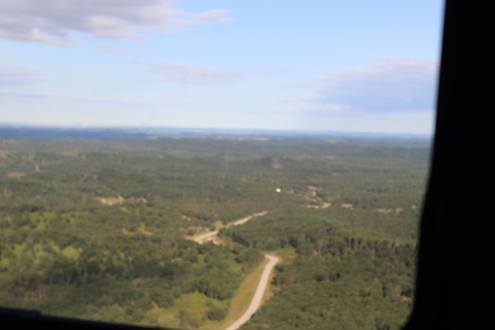 Aerial Views of Fort McCoy Training Areas — August 2020