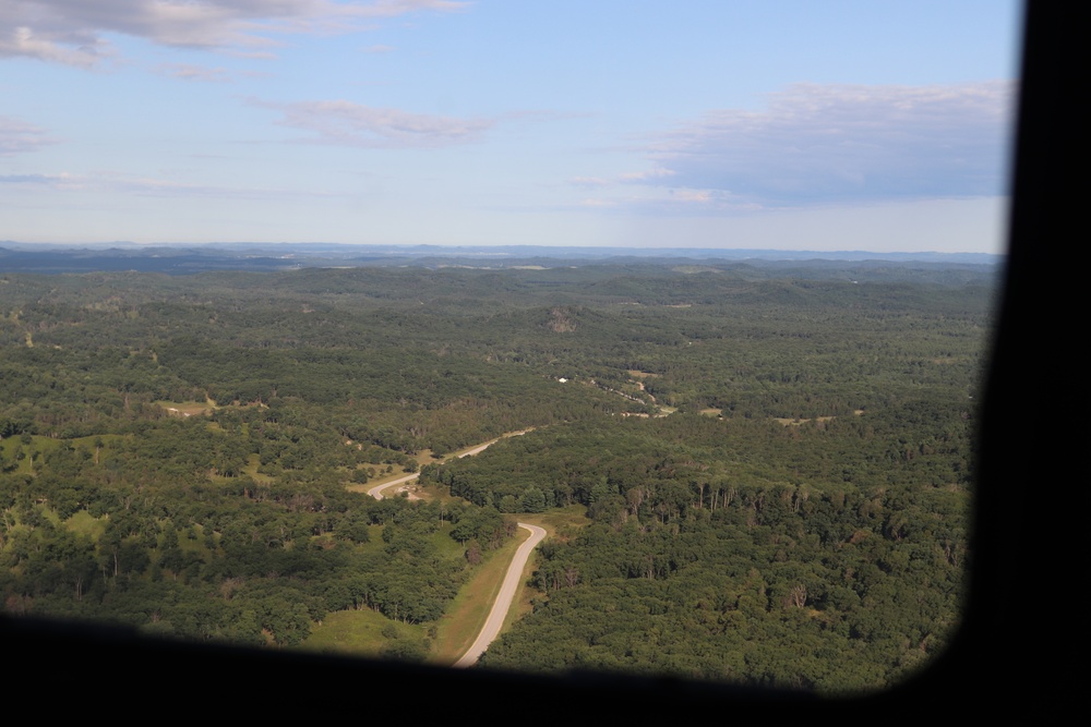 Aerial Views of Fort McCoy Training Areas — August 2020