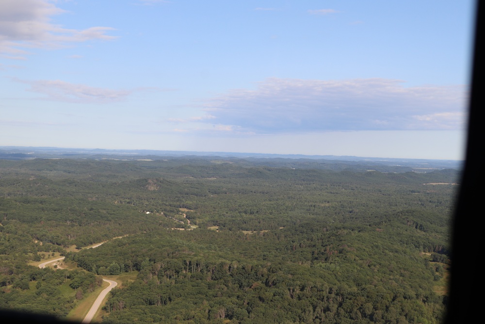 Aerial Views of Fort McCoy Training Areas — August 2020