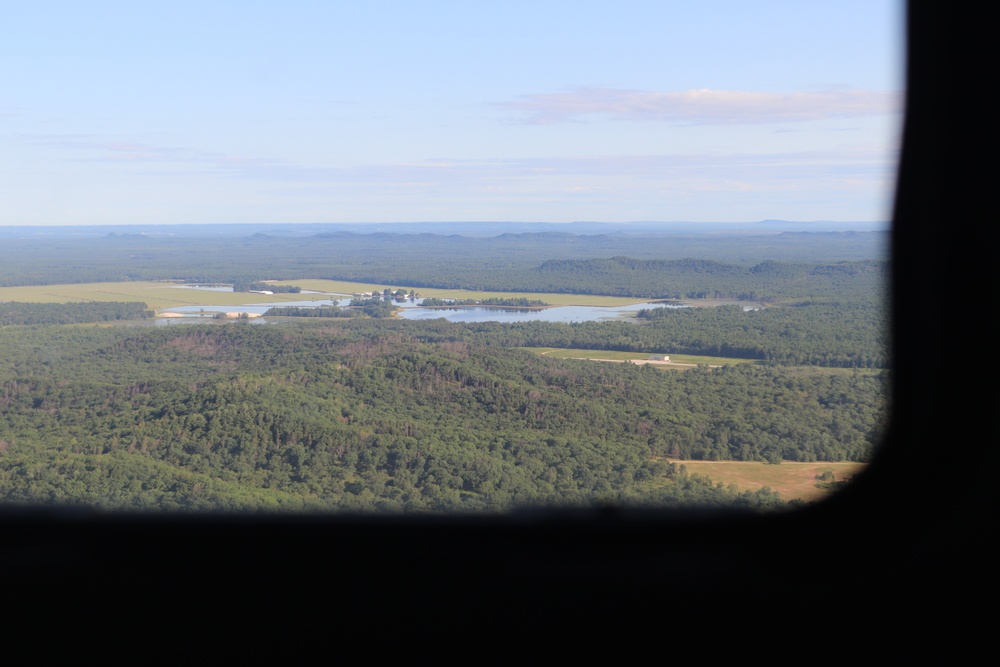 Aerial Views of Fort McCoy Training Areas — August 2020