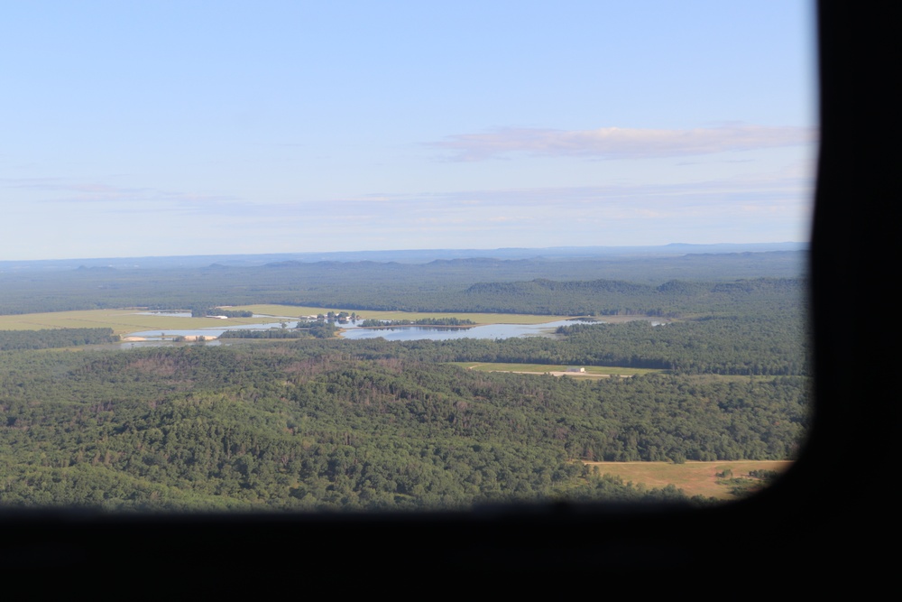 Aerial Views of Fort McCoy Training Areas — August 2020