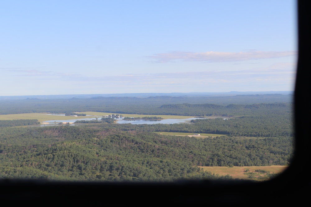 Aerial Views of Fort McCoy Training Areas — August 2020