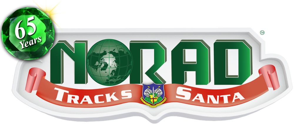 NORAD Tracks Santa 65th Anniversary Logo