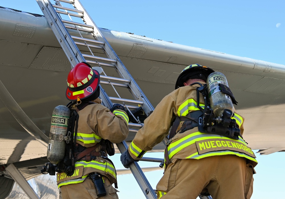 Okie fire conducts training exercise