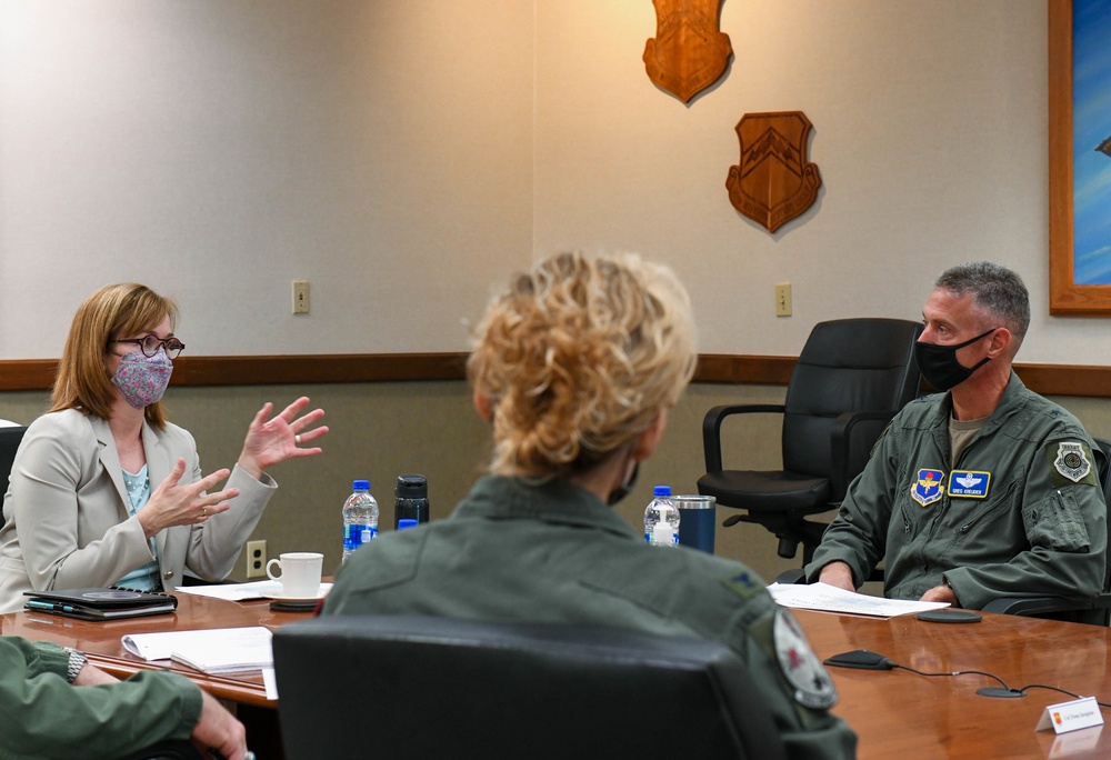 Deputy Under Secretary of the Air Force International Affairs visits Luke Air Force Base