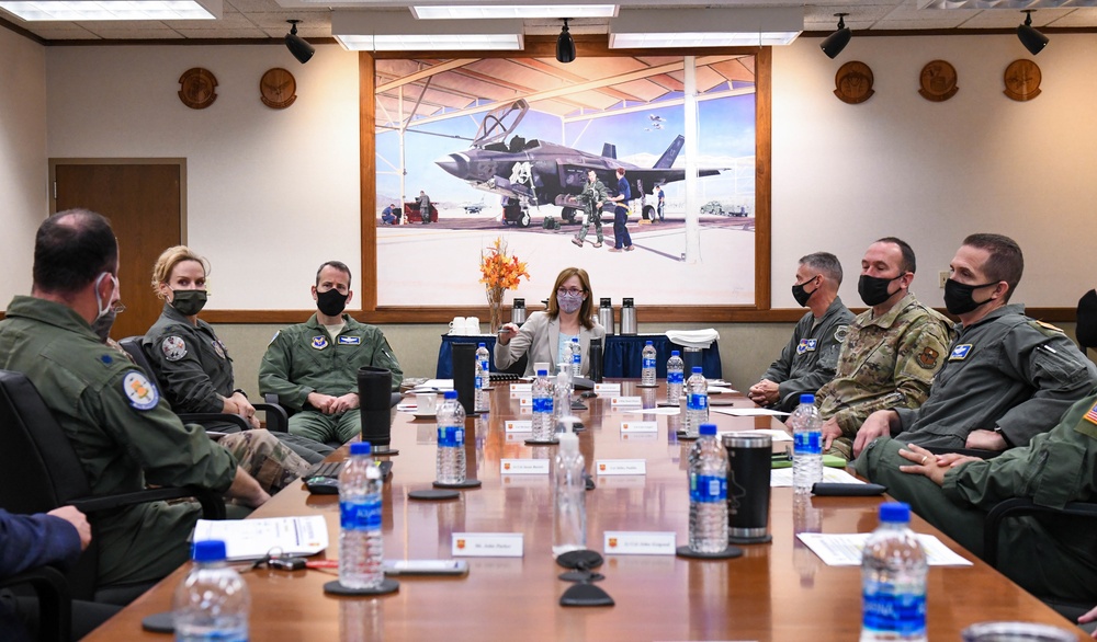 Deputy Under Secretary of the Air Force International Affairs visits Luke Air Force Base