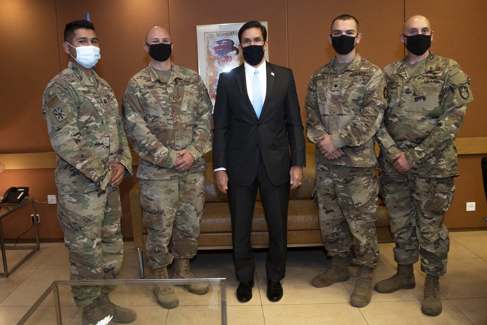 Secretary Esper Visits Israel