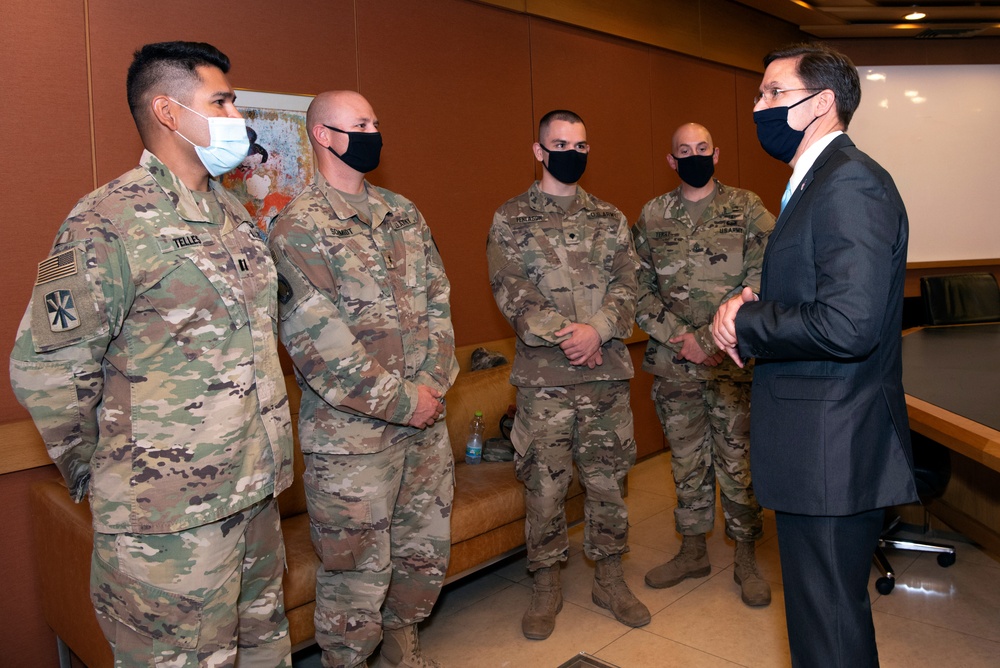 Secretary Esper Visits Israel