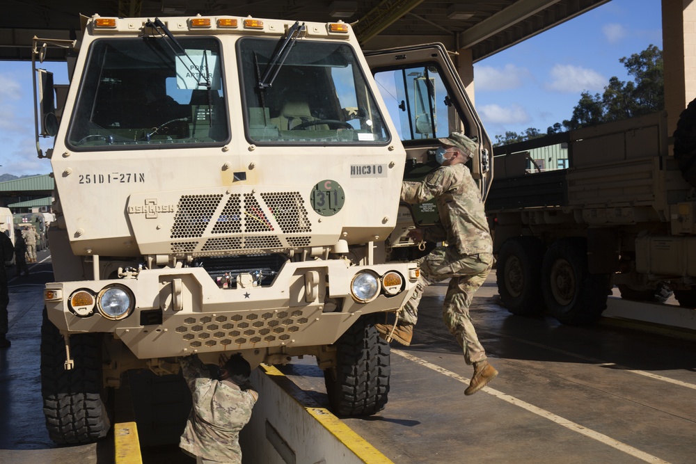 402nd Army Field Support Battalion-Hawaii executes no-notice deployment to JRTC for annual training