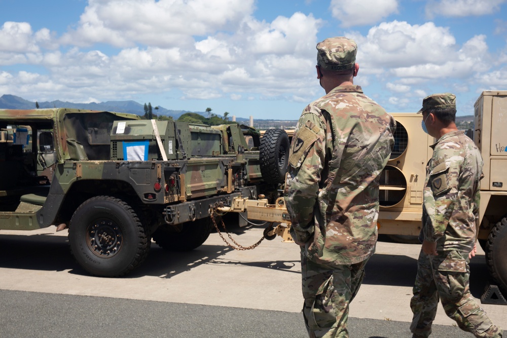 402nd Army Field Support Battalion-Hawaii executes no-notice deployment to JRTC for annual training