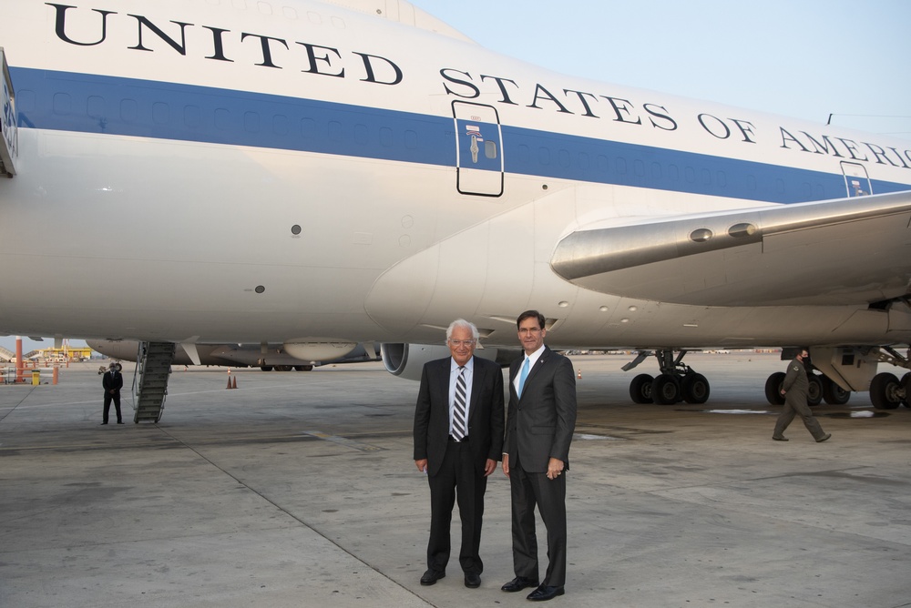 Secretary Esper Visits Israel