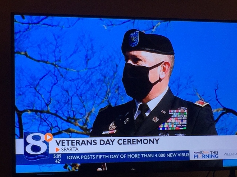 Fort McCoy Garrison Commander supports local Veterans Day observance