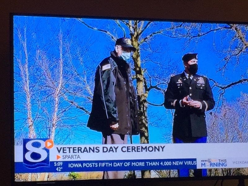 Fort McCoy Garrison Commander supports local Veterans Day observance