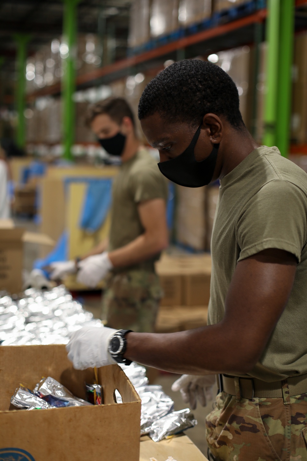 NC Guardsmen continue to support COVID response efforts