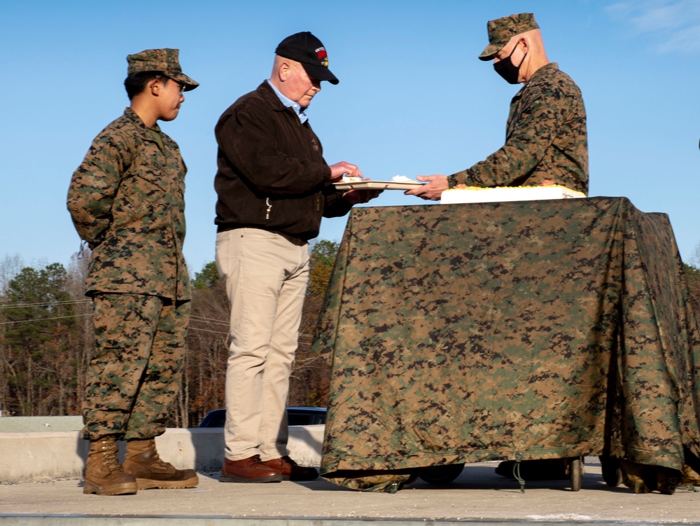 Cake Cutting Ceremony at the End of MEFEX 21.1