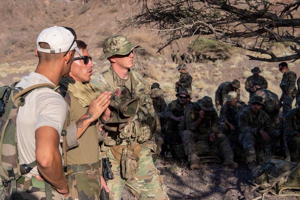 CJTF-HOA joins French for desert training
