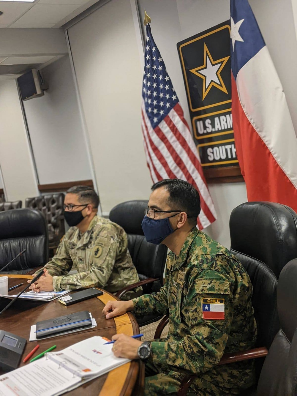 U.S., Chilean armies open virtual staff talks