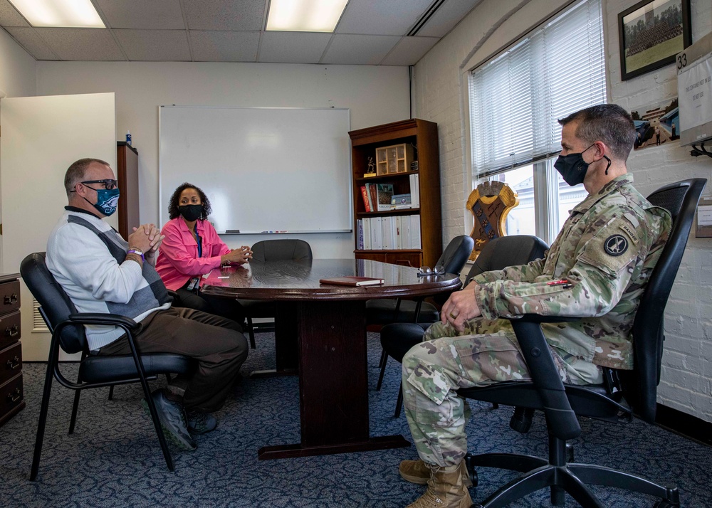 JTF-CS J5 Director Meets JFHQ-NCR J3 Director