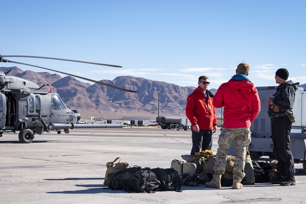 The 66th Rescue Squadron saves local hikers