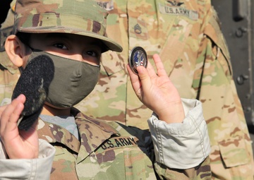 Fort McCoy helps make a wish come true for an 8-year-old child