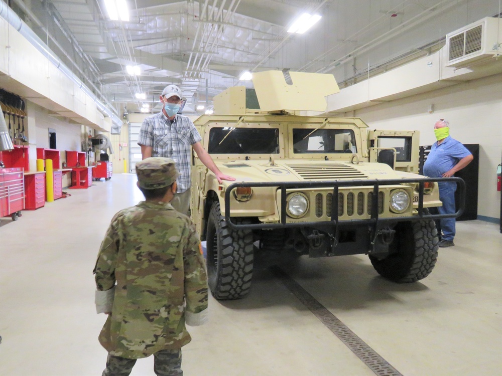 Fort McCoy helps make a wish come true for an 8-year-old child