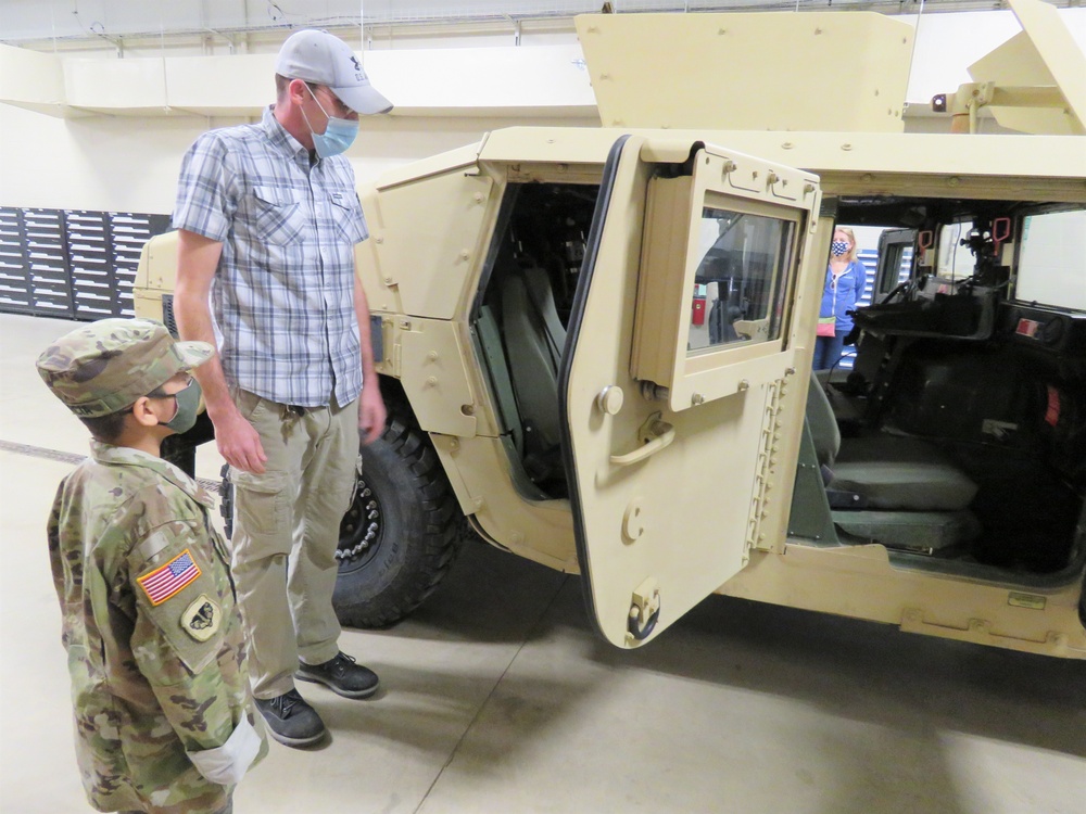 Fort McCoy helps make a wish come true for an 8-year-old child