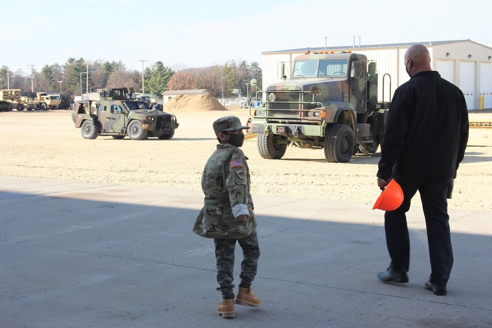 Fort McCoy helps make a wish come true for an 8-year-old child