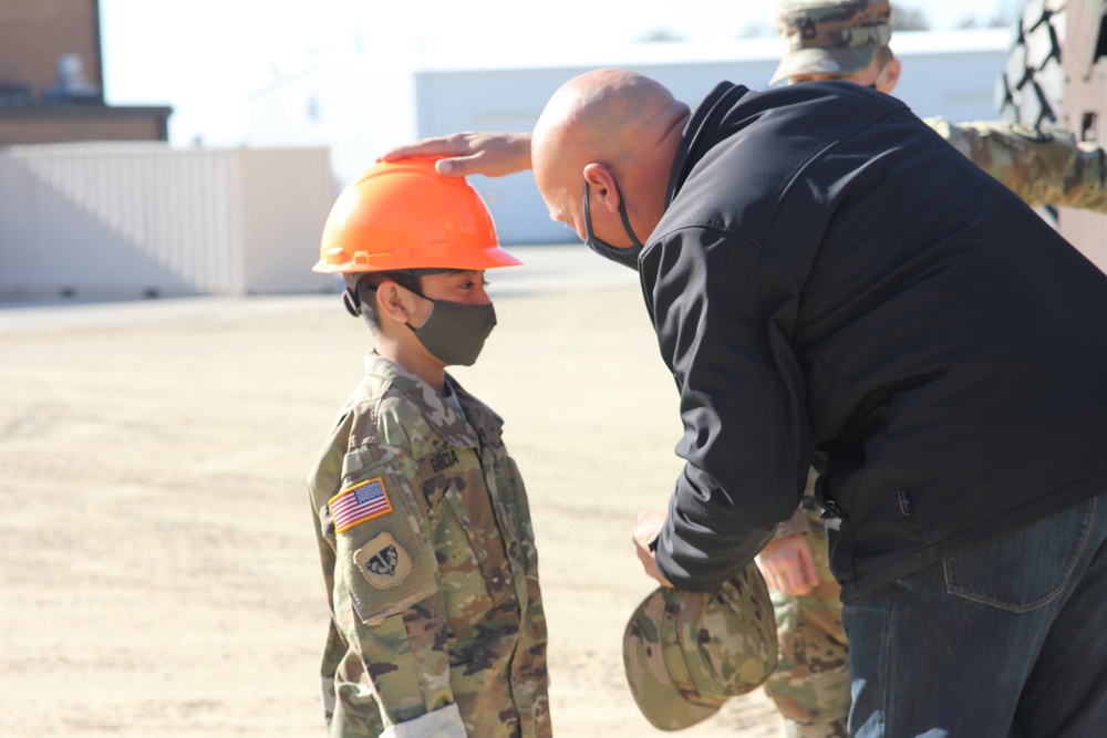 Fort McCoy helps make a wish come true for an 8-year-old child