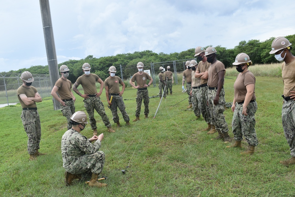 NMCB 133 Det. Guam Communications Exercise (COMMEX)