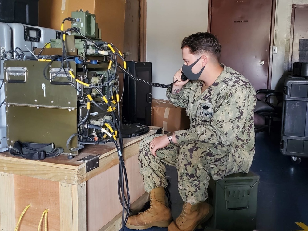 NMCB 133 Det. Guam Communications Exercise (COMMEX)