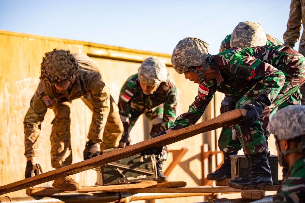 Indonesia Platoon Exchange 2020: Leadership Reaction Course