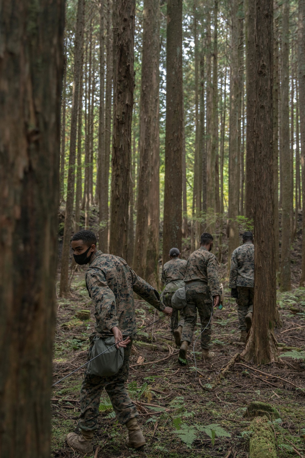 U.S. Marines with CLR-37 Conduct a MCCRE