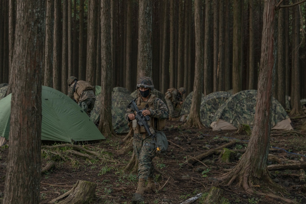 U.S. Marines with CLR-37 Conduct a MCCRE