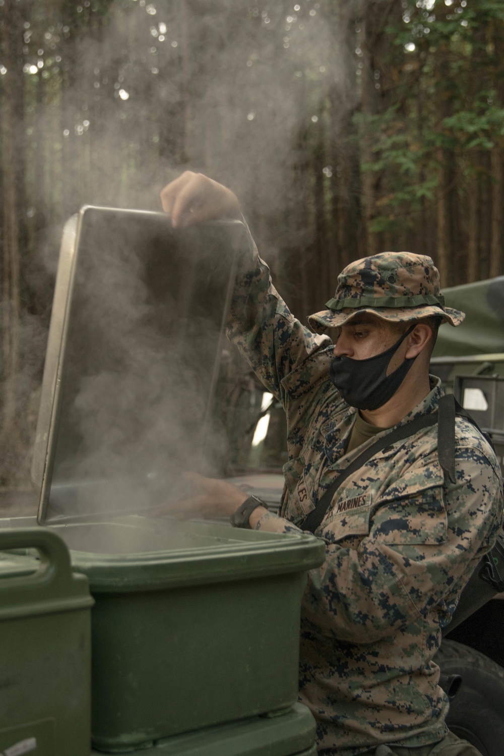 U.S. Marines with CLR-37 Conduct a MCCRE