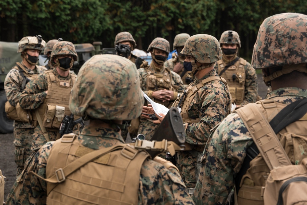 U.S. Marines with CLR-37 Conduct a MCCRE