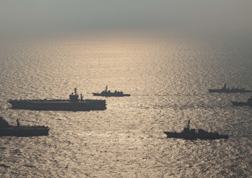 Nimitz Strike Group Concludes Malabar 2020 with Australia, India and Japan