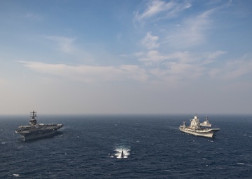 Nimitz Strike Group Participates in Malabar with Australia, India and Japan