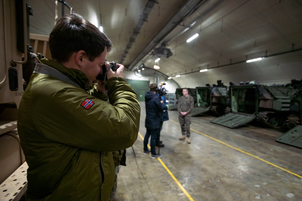 Norwegian Media Event at MCPP-N Caves