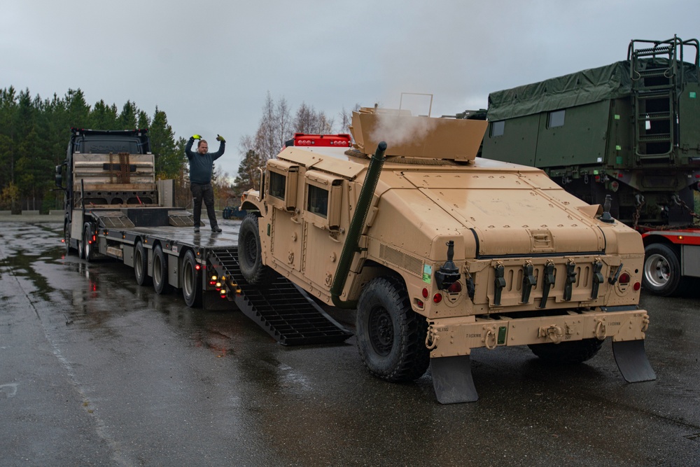 U.S. Marines Prepare to Transport Equipment from MCPP-N Caves