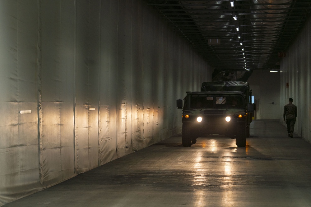 U.S. Marines Prepare to Transport Equipment from MCPP-N Caves