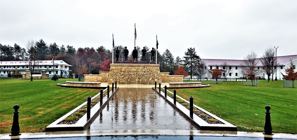 Fall 2020 Views at Fort McCoy's historic Commemorative Area