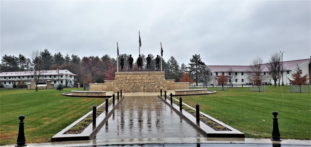 Fall 2020 Views at Fort McCoy's historic Commemorative Area