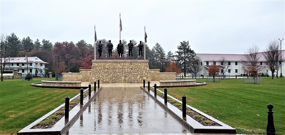 Fall 2020 Views at Fort McCoy's historic Commemorative Area