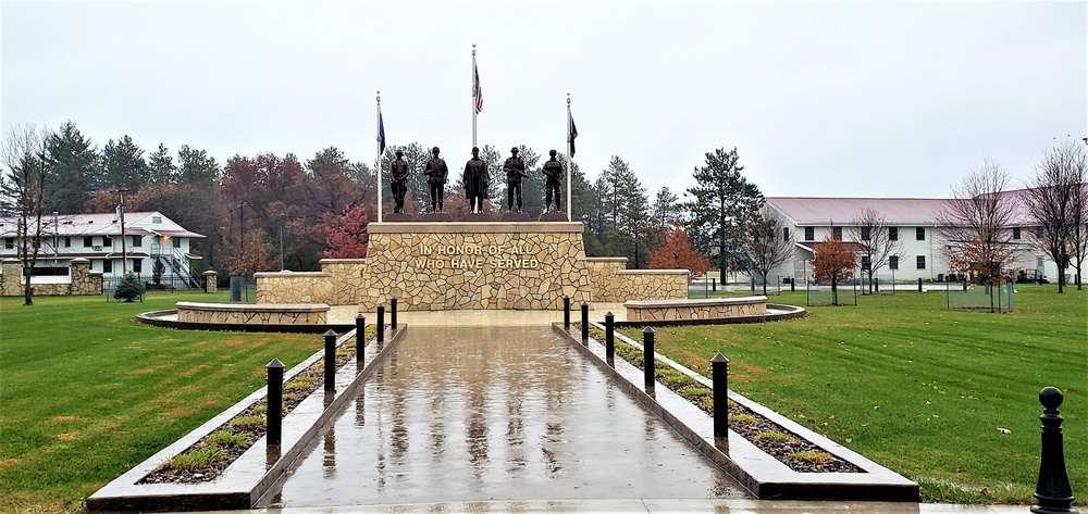 Fall 2020 Views at Fort McCoy's historic Commemorative Area