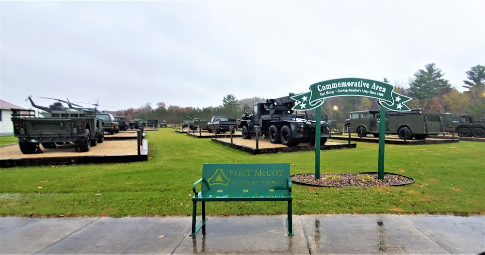 Fall 2020 Views at Fort McCoy's historic Commemorative Area