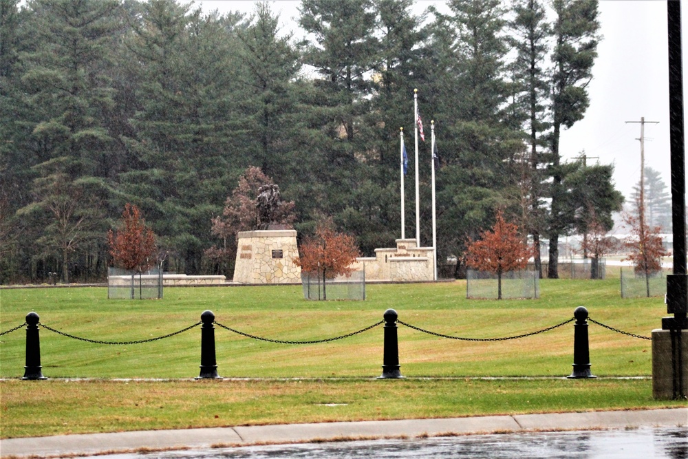 Fall 2020 Views at Fort McCoy's historic Commemorative Area