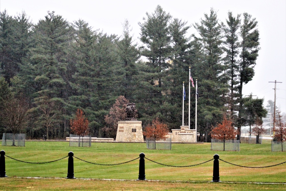 Fall 2020 Views at Fort McCoy's historic Commemorative Area